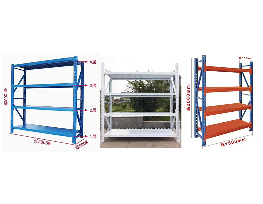 Light-Duty Boltless Shelving (≤150 kg/layer)