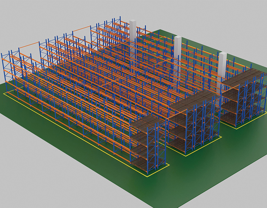 Heavy-Duty Pallet Racking